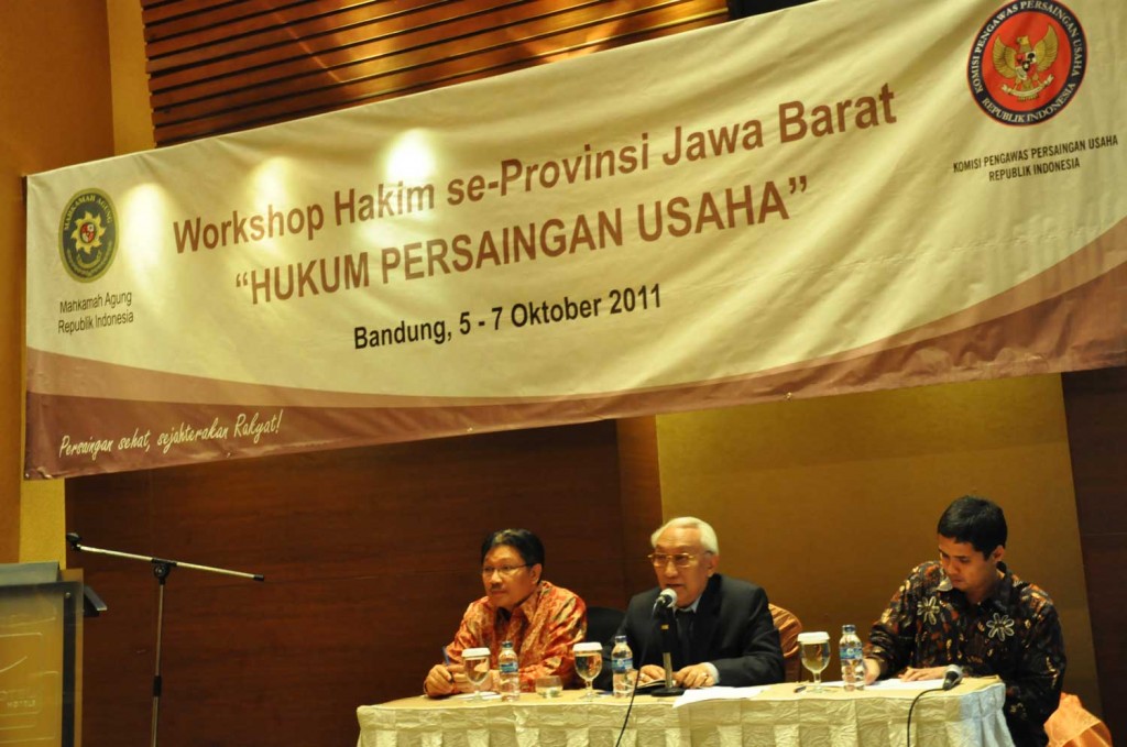 Workshop Hakim se-Provinsi Jawa Barat mengenai Hukum Persaingan Usaha